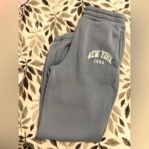 Dusty Blue Sweatpants